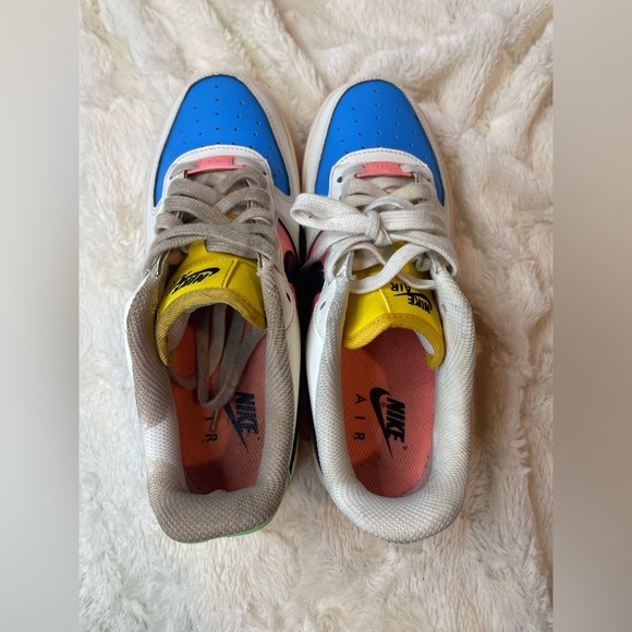 Nike Air Force 1 Sail Multi “07” size 7 - Picture 10 of 12